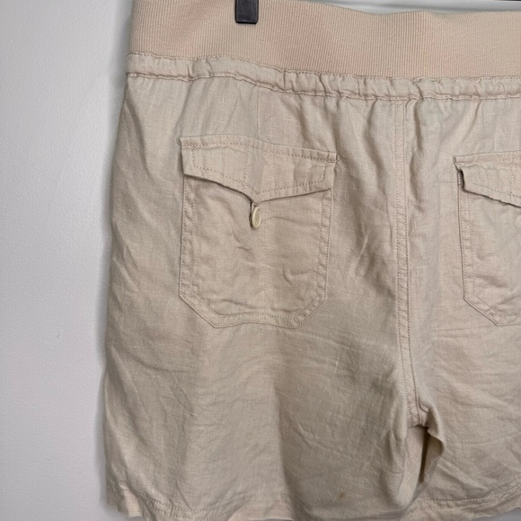 Guess Tan Linen Lightweight Shorts Size XL - Picture 9 of 12